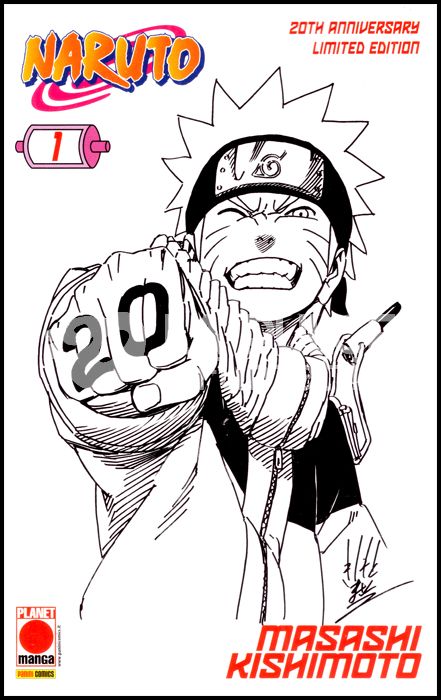 NARUTO IL MITO #     1 - 20TH ANNIVERSARY LIMITED EDITION