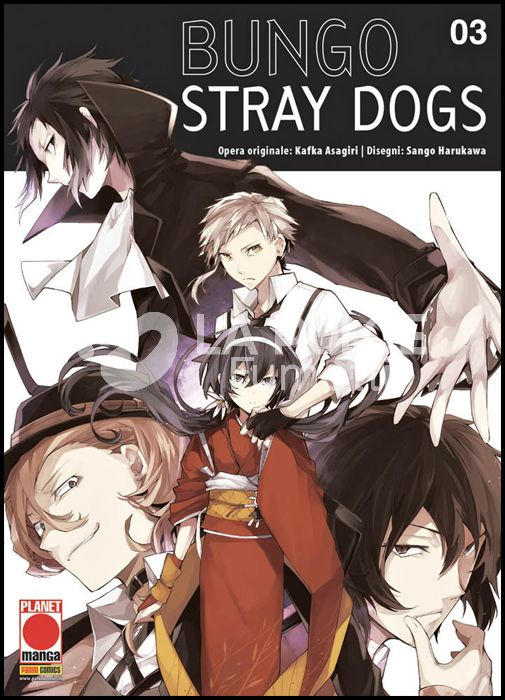 MANGA RUN #     3 - BUNGO STRAY DOGS 3 - 1A RISTAMPA