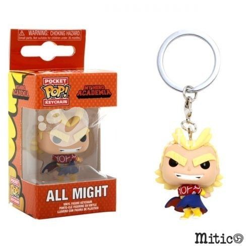 MY HERO ACADEMIA : ALL MIGHT - POP FUNKO POCKET KEYCHAN 4 CM