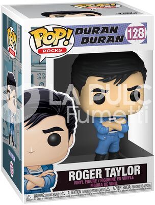DURAN DURAN : ROGER TAYLOR #  128 - POP ROCKS FUNKO