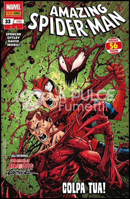 UOMO RAGNO #   742 - AMAZING SPIDER-MAN 33 - ABSOLUTE CARNAGE