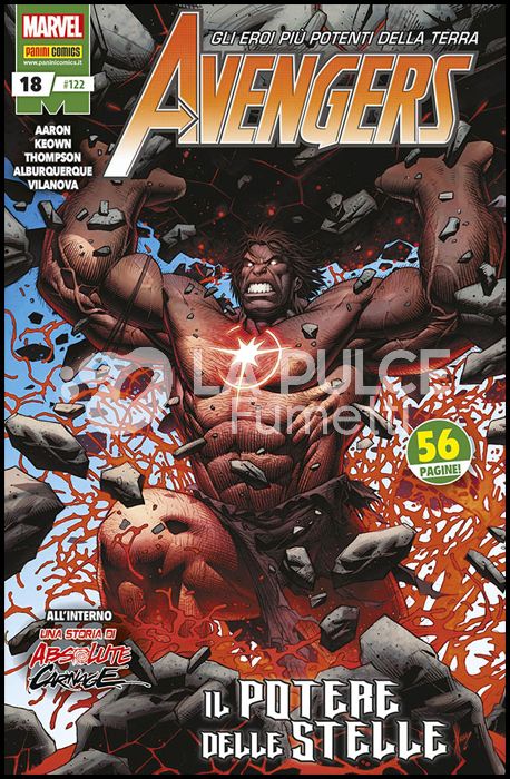 I VENDICATORI #   122 - AVENGERS 18 - ABSOLUTE CARNAGE