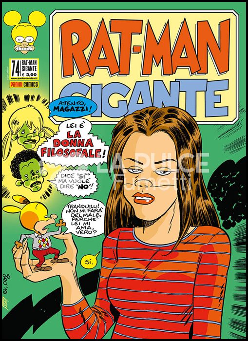 RAT-MAN GIGANTE #    74: IL GRANDE MAGAZZI E LA DONNA FILOSOFALE