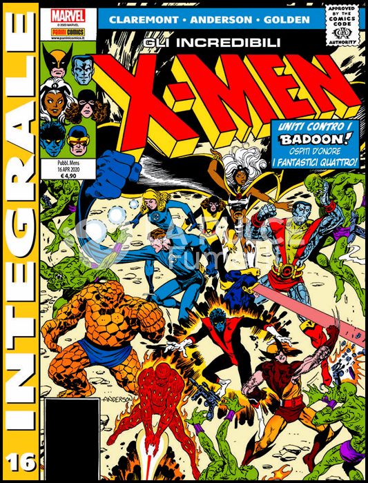 MARVEL INTEGRALE - X-MEN #    16