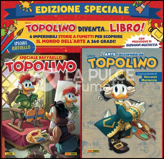 TOPOLINO LIBRETTO #  3359 - EDIZIONE SPECIALE + L'ARTE RACCONTATA DA TOPOLINO