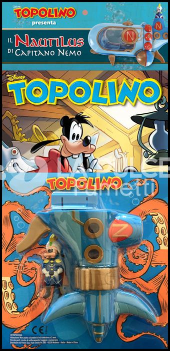 TOPOLINO LIBRETTO #  3356 + NAUTILUS DI CAPITANO NEMO 2 (DI 2)