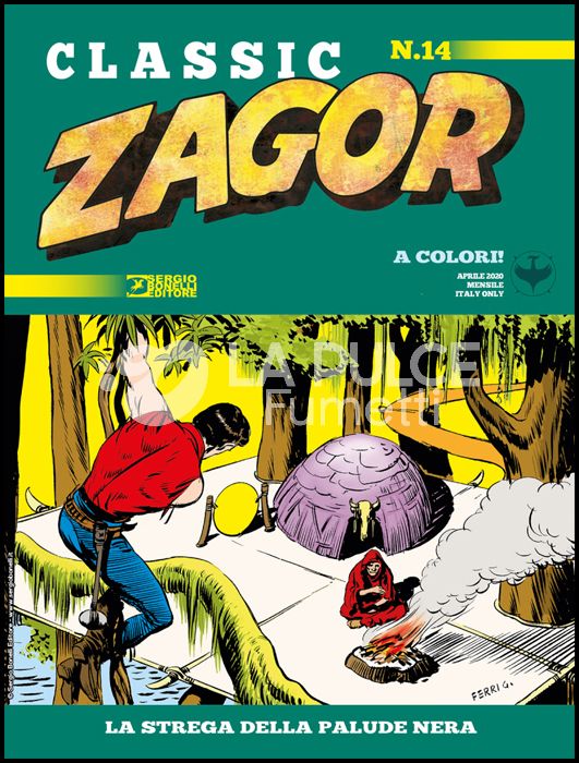 ZAGOR CLASSIC #    14: LA STREGA DELLA PALUDE NERA