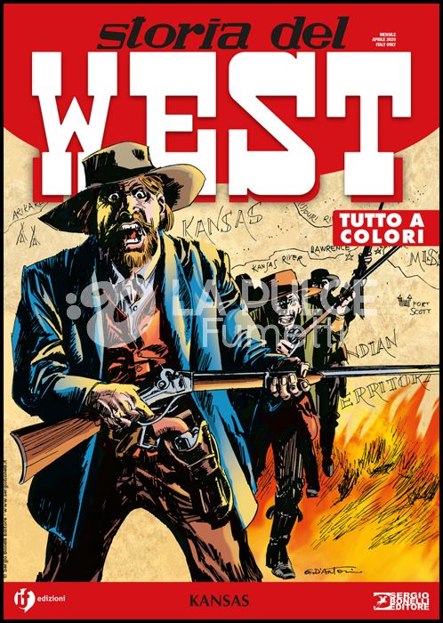 COLLANA WEST #    13 - STORIA DEL WEST 13: KANSAS