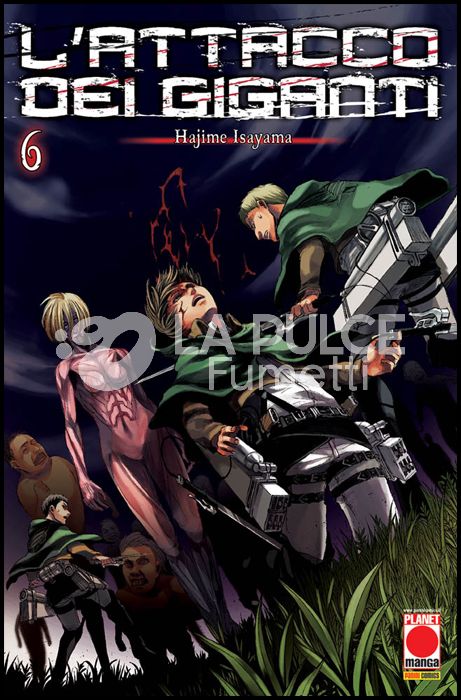 GENERATION MANGA #     6 - L'ATTACCO DEI GIGANTI 6 - 4A RISTAMPA