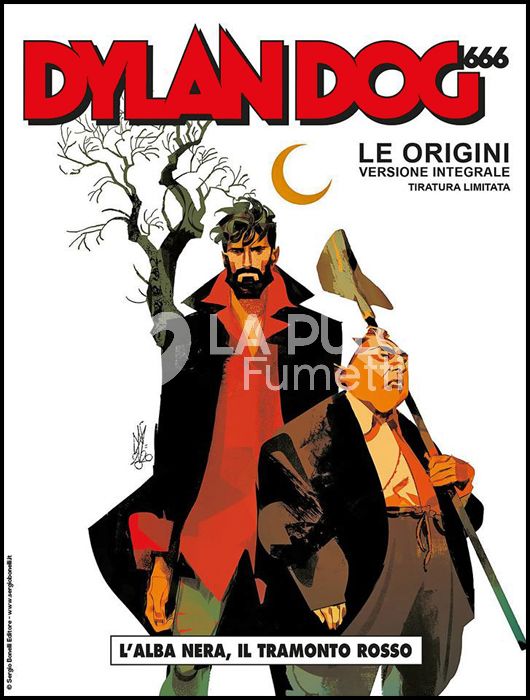 DYLAN DOG 666 - LE ORIGINI: L'ALBA NERA, IL TRAMONTO ROSSO - (401-402) - VERSIONE INTEGRALE - TIRATURA LIMITATA