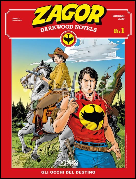 ZAGOR ALBO GIGANTE #    16 - ZAGOR DARKWOOD NOVELS 1: GLI OCCHI DEL DESTINO