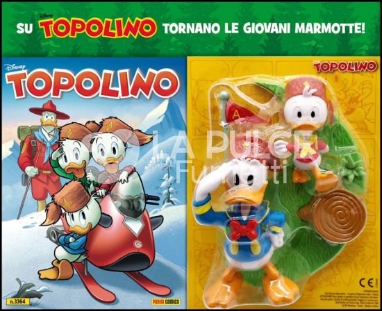 TOPOLINO LIBRETTO #  3364 - SUPERTOPOLINO + GADGET GIOVANI MARMOTTE 1 (DI 2)