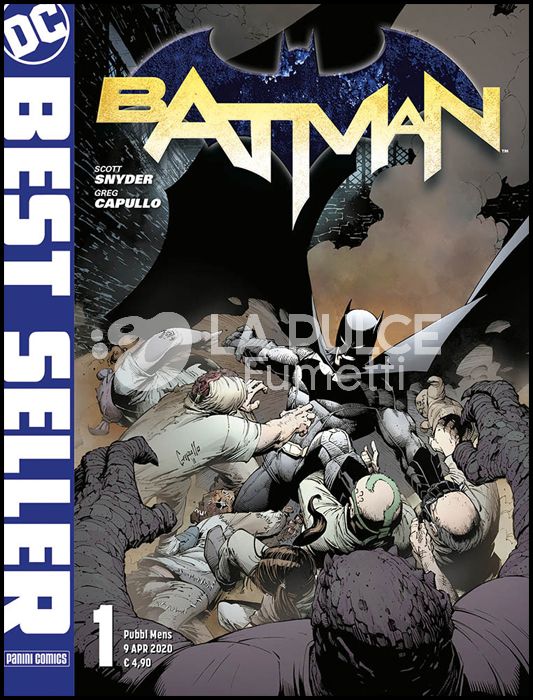 DC BEST SELLER #     1 - BATMAN di SCOTT SNYDER & GREG CAPULLO 1