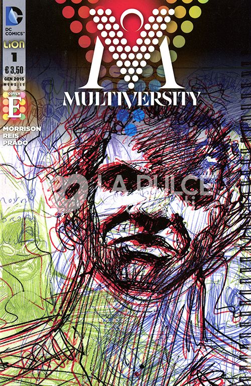 DC MULTIVERSE 1/9 completa nuovi - n 1- COVER E - MULTIVERSITY POINT