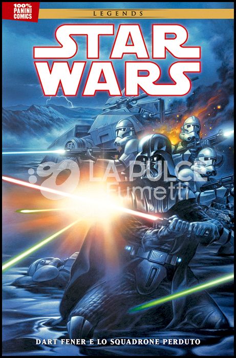 100% PANINI COMICS - STAR WARS: DART FENER E LO SQUADRONE PERDUTO - LEGENDS