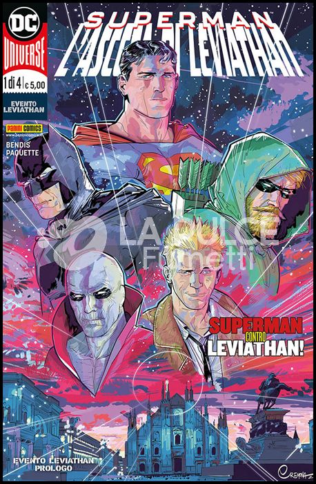 DC CROSSOVER #     1 - LEVIATHAN 1 - SUPERMAN: L'ASCESA DI LEVIATHAN