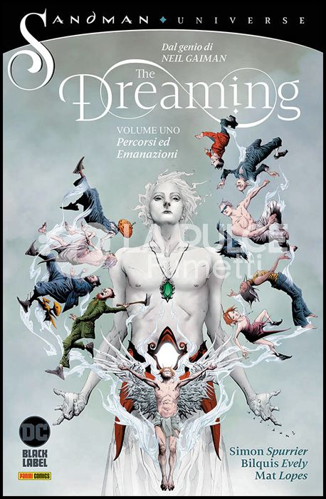 SANDMAN UNIVERSE COLLECTION BLACK LABEL - THE DREAMING #     1: PERCORSI ED EMANAZIONI