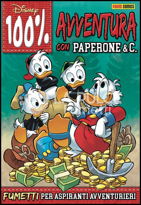 PAPERSTYLE 100% DISNEY #     7 - DISNEY 100% AVVENTURA CON PAPERONE & C. - FUMETTI PER ASPIRANTI AVVENTURIERI