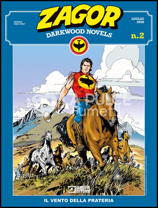 ZAGOR ALBO GIGANTE #    17 - ZAGOR DARKWOOD NOVELS 2: IL VENTO DELLA PRATERIA