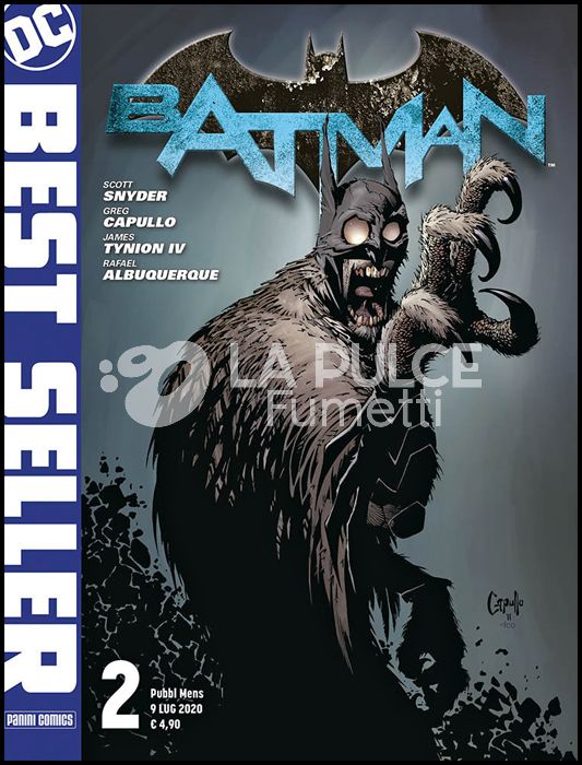 DC BEST SELLER #     2 - bATMAN di SCOTT SNYDER & GREG CAPULLO 2