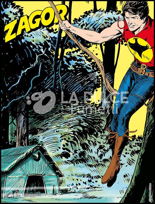 ZENITH #   691 - ZAGOR 640: IL TEMPIO DELLE MILLE MORTI - VARIANT LENTICOLARE AUTOGRAFO BURATTINI 2019 MILANO
