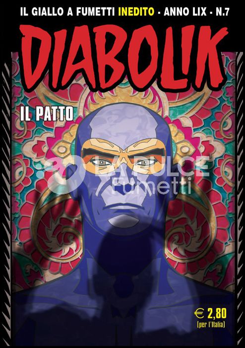 DIABOLIK ORIGINALE ANNO 59 #     7: IL PATTO