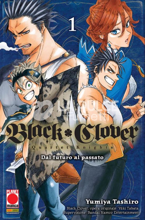 POWERS 8/13- BLACK CLOVER - QUARTET KNIGHTS 1/6 COMPLETA NUOVI N 1 RIST