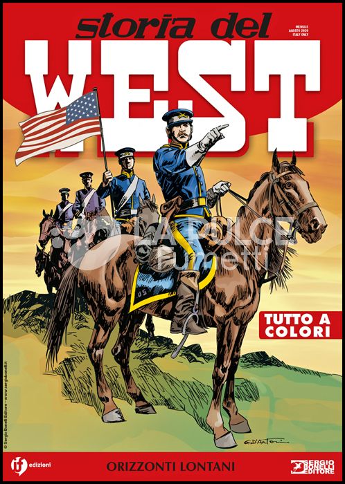 COLLANA WEST #    17 - STORIA DEL WEST 17: ORIZZONTI LONTANI