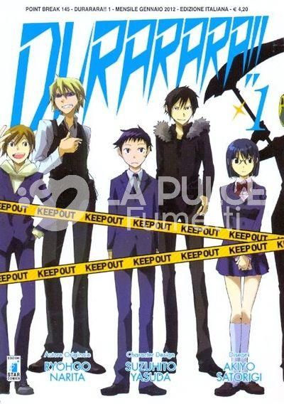 POINT BREAK  - DURARARA 1/4  COMPLETA