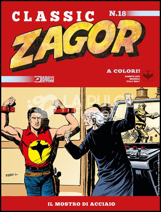 ZAGOR CLASSIC #    18: IL MOSTRO DI ACCIAIO