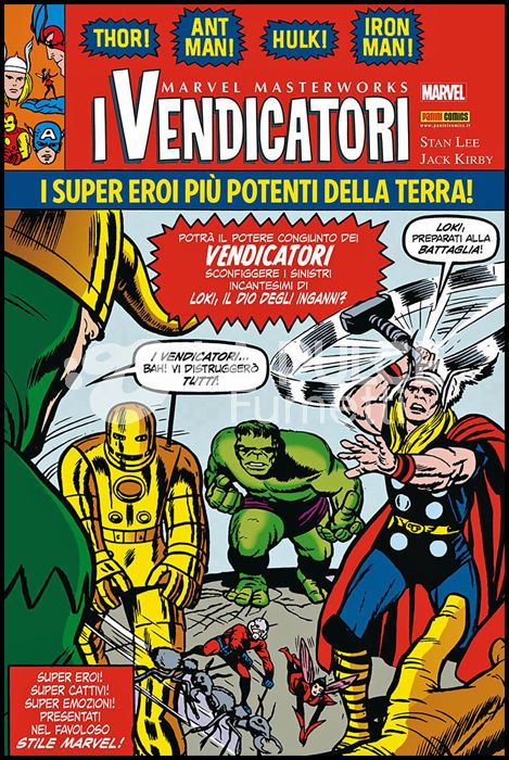 MARVEL MASTERWORKS - I VENDICATORI #     1 - 2A RISTAMPA