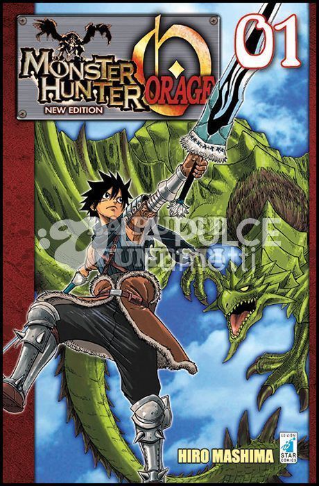 MONSTER HUNTER ORAGE NEW EDITION 1/2 COMPLETA NUOVI