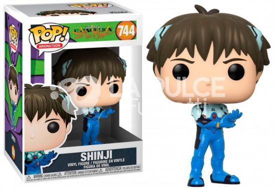EVANGELION: SHINJI- VINYL FIGURE #   744 - POP FUNKO