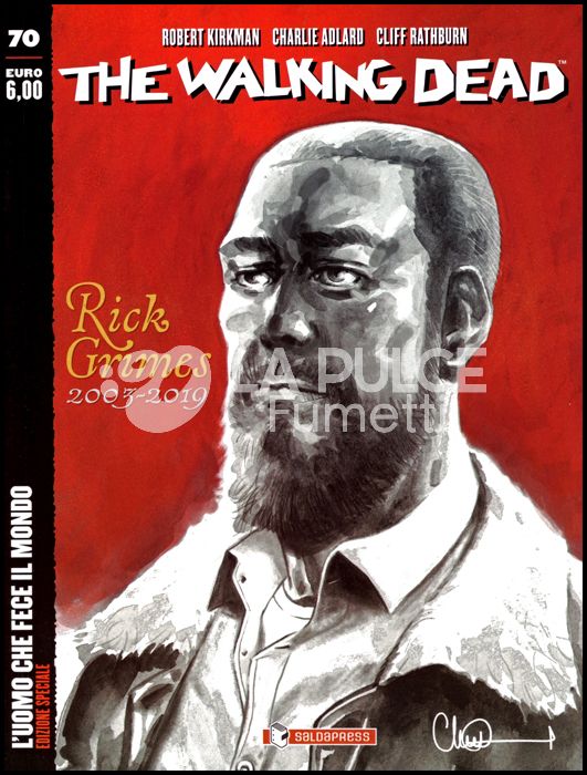 WALKING DEAD EDICOLA #    70 - VARIANT MEMORIAL RICK RIMES