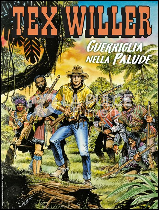 TEX WILLER #    22: GUERRIGLIA NELLA PALUDE