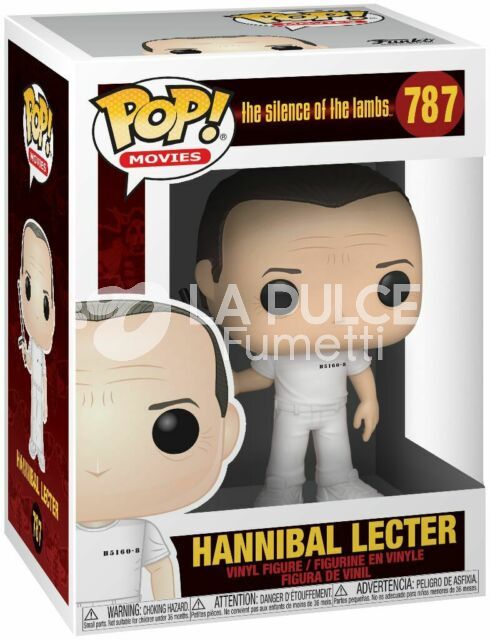 THE SILENCE OF THE LAMBS :  HANNIBAL LECTER - VINYL FIGURE #   787 - POP FUNKO MOVIES