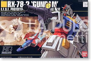 GUNDAM: RX-78-2 GUNDAM - E.F.S.F. PROTOTYPE CLOSE-COMBAT MOBILE SUIT