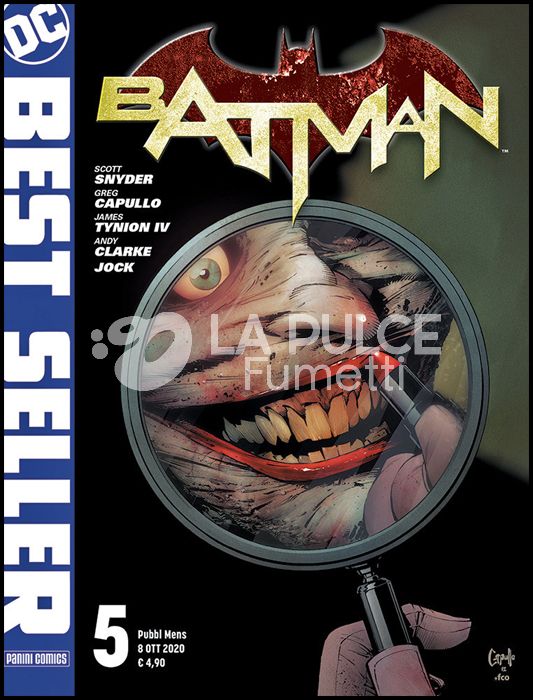 DC BEST SELLER #     5 - bATMAN di SCOTT SNYDER & GREG CAPULLO 5