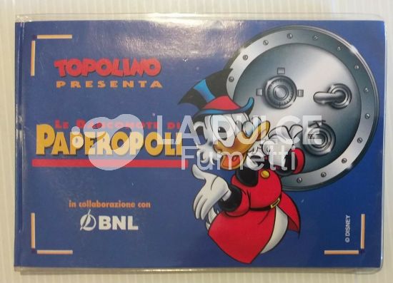 TOPOLINO PRESENTA LE BANCONOTE DI PAPEROPOLI  COMPLETO (BNL) +SET ASTUCCIO