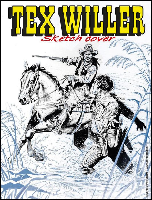 TEX WILLER #    18: L'AGENTE FEDERALE - SKETCH COVER