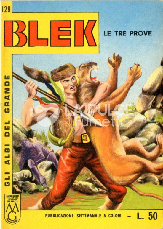 ALBI DEL GRANDE BLEK #   129: LE TRE PROVE