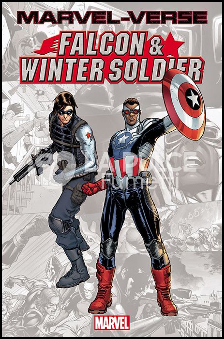 MARVEL-VERSE - FALCON E WINTER SOLDIER