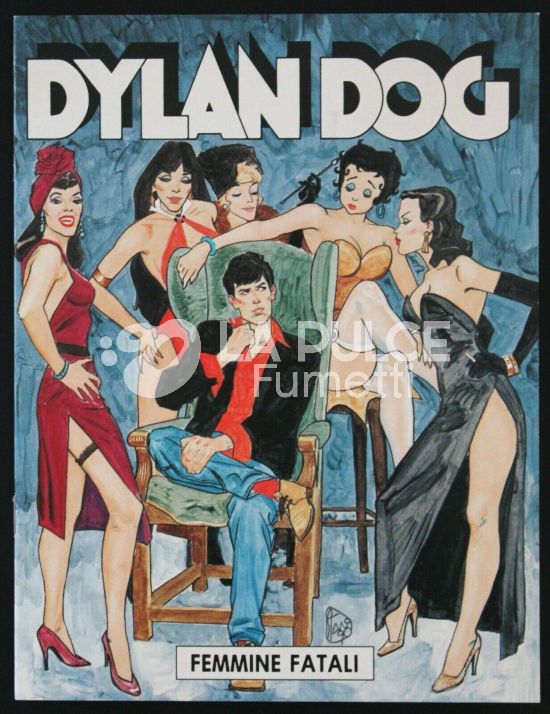 DYLAN DOG  FEMMINE FATALI ALLEGATO A GLAMOUR N 2