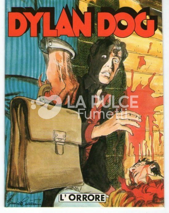 DYLAN DOG  L'ORRORE  ALLEGATO A GLAMOUR 1989 DA PER LUI N 74