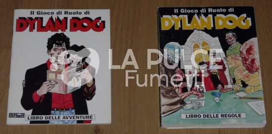 DYLAN DOG IL GIOCO DI RUOLO - LIBRO DELLE REGOLE - 1A EDIZIONE + 4 DADI ALLEGATI (3 D6 +1 D20 )
