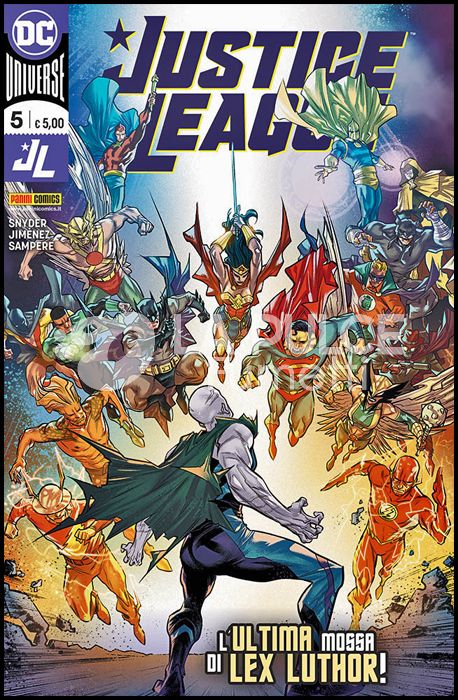 JUSTICE LEAGUE #     5