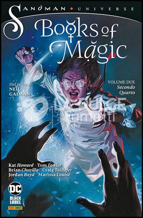 SANDMAN UNIVERSE COLLECTION BLACK LABEL - BOOKS OF MAGIC #     2: SECONDO QUARTO