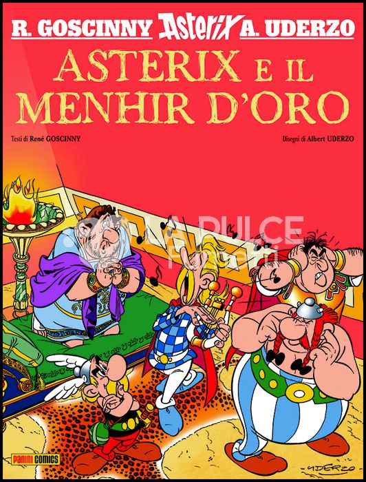 ASTERIX E IL MENHIR D'ORO - CARTONATO