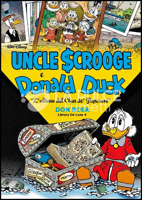 DON ROSA LIBRARY DE LUXE #     4 - UNCLE SCROOGE & DONALD DUCK: L'ULTIMO DEL CLAN DE' PAPERONI