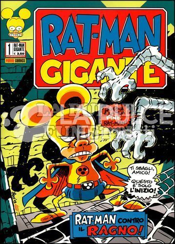 RAT-MAN GIGANTE 1/4 NUOVI  ESAURITO N 1-2-3